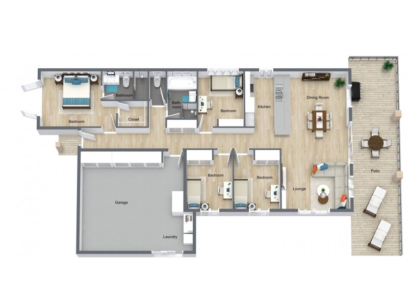 9 Seaways Street, Trinity Beach QLD 4879 Floorplan