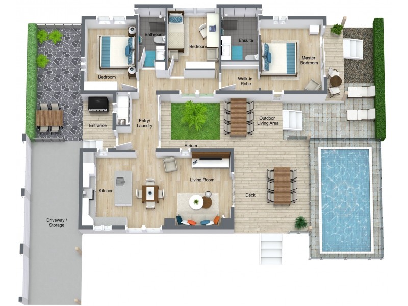 16 Turtle Close, Clifton Beach QLD 4879 Floorplan