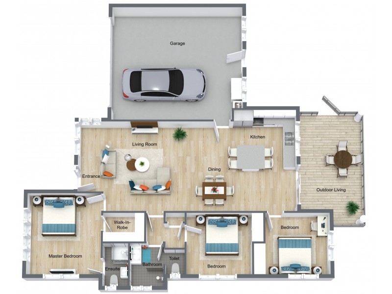 10 Helsdon Close, Clifton Beach QLD 4879 Floorplan