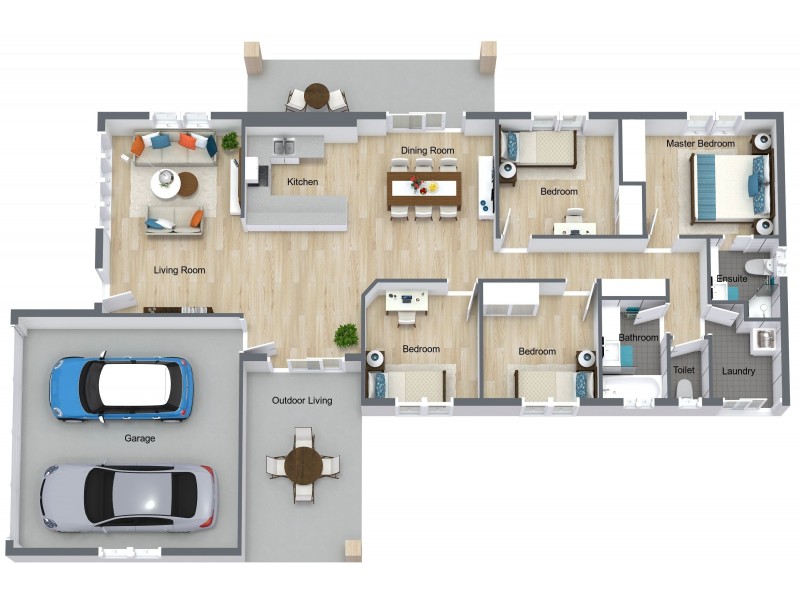 155 Timberlea Drive, Bentley Park QLD 4869 Floorplan