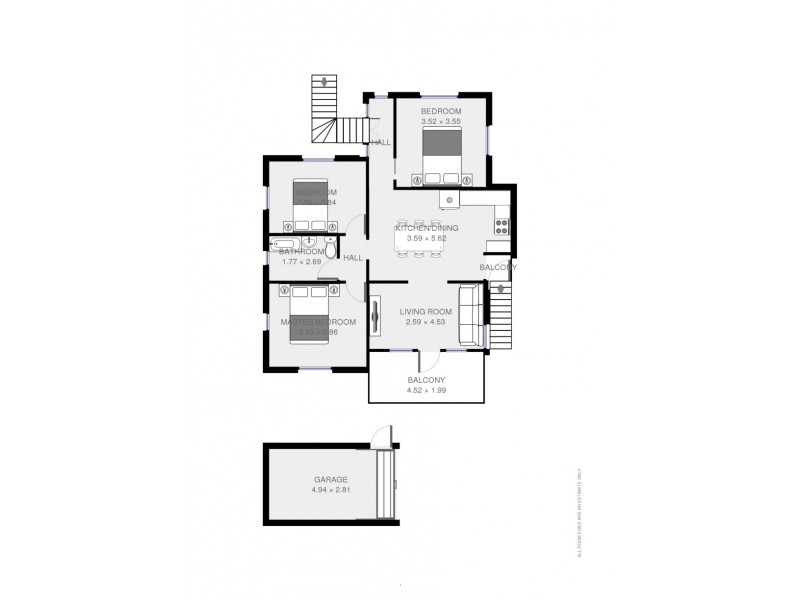 136 Main Street, Lowood QLD 4311 Floorplan