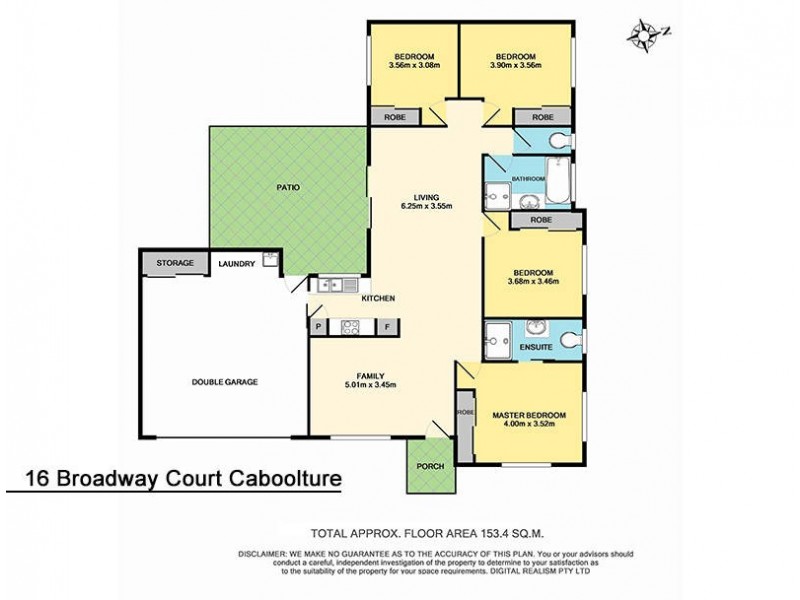 16 Broadway Court, Caboolture QLD 4510 Floorplan