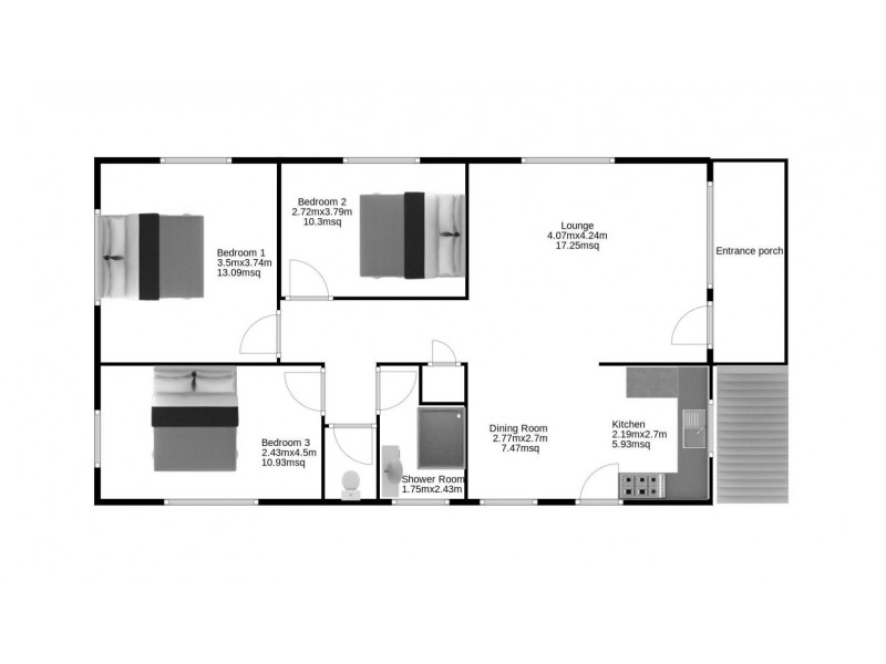 13a Elms Street, Bundamba QLD 4304 Floorplan