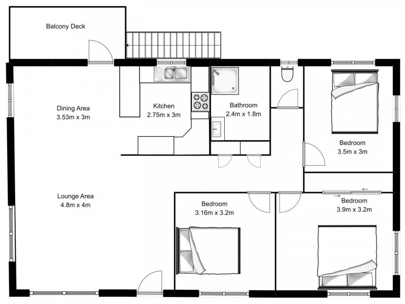 1 Nymphaea Street, Everton Hills QLD 4053 Floorplan