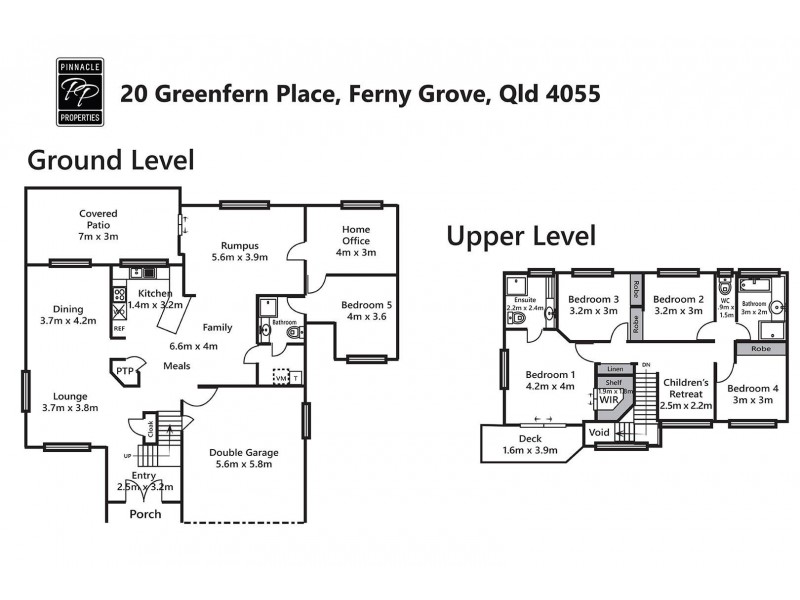 20 Greenfern Place, Ferny Grove QLD 4055 Floorplan