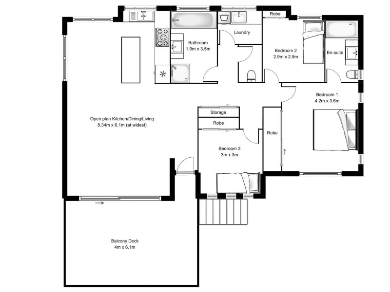 74A Francis Street, North Ipswich QLD 4305 Floorplan