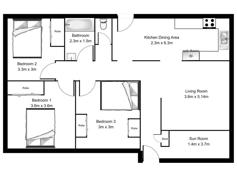 17 Guilfoyle Street, Churchill QLD 4305 Floorplan
