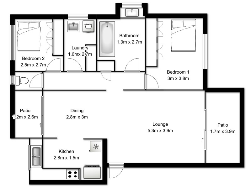 7/34 Lade Street, Gaythorne QLD 4051 Floorplan