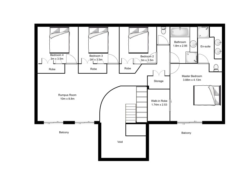 19 Apanie Street, Middle Park QLD 4074 Floorplan