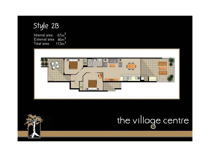 4309/2 Carraway Street, Kelvin Grove QLD 4059 Floorplan