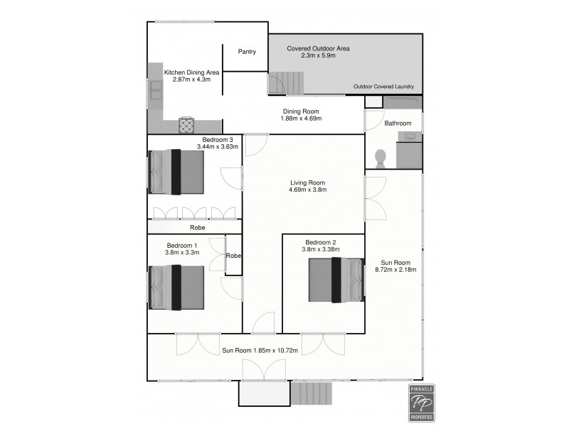 72 Northcote Street, East Brisbane QLD 4169 Floorplan