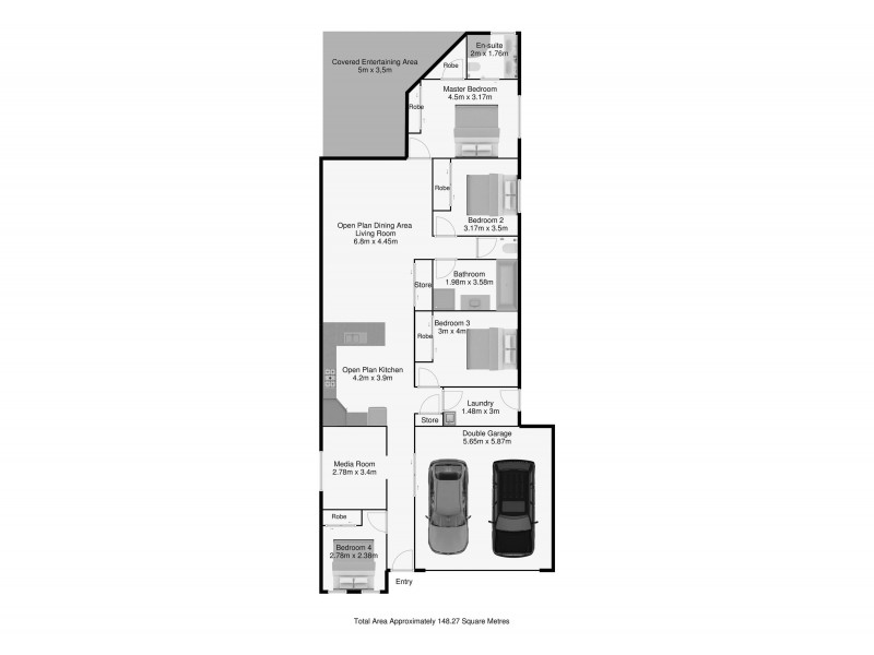 105 Church Road, Mitchelton QLD 4053 Floorplan