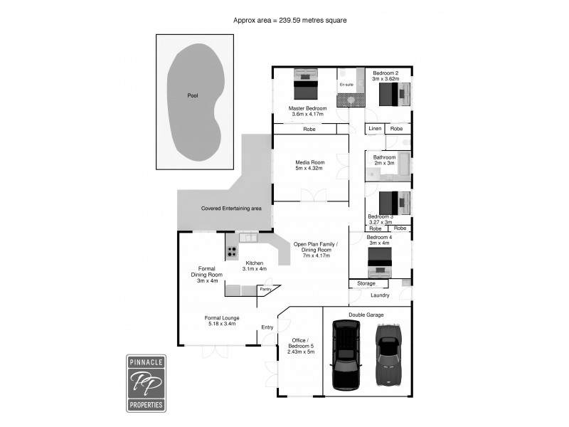 46 Flinders Way, Albany Creek QLD 4035 Floorplan