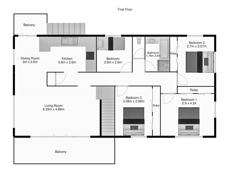 3 Warner Street, Raceview QLD 4305 Floorplan