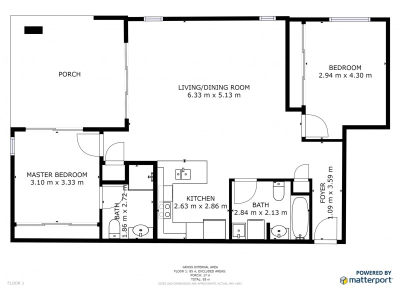 2/49 Theodore Street, Stafford QLD 4053 Floorplan