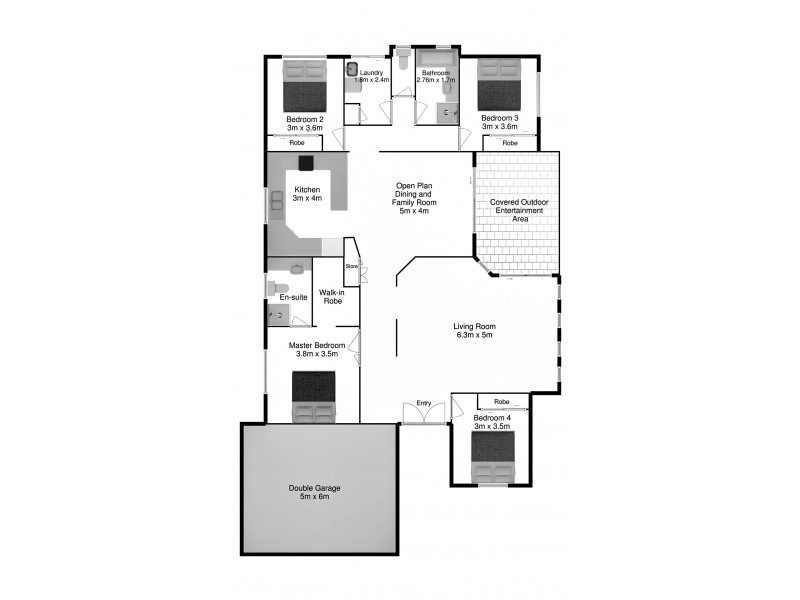200 Saturn Crescent, Bridgeman Downs QLD 4035 Floorplan
