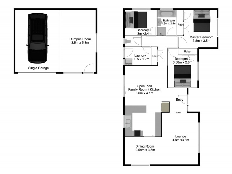 98 Casuarina Drive, Bray Park QLD 4500 Floorplan