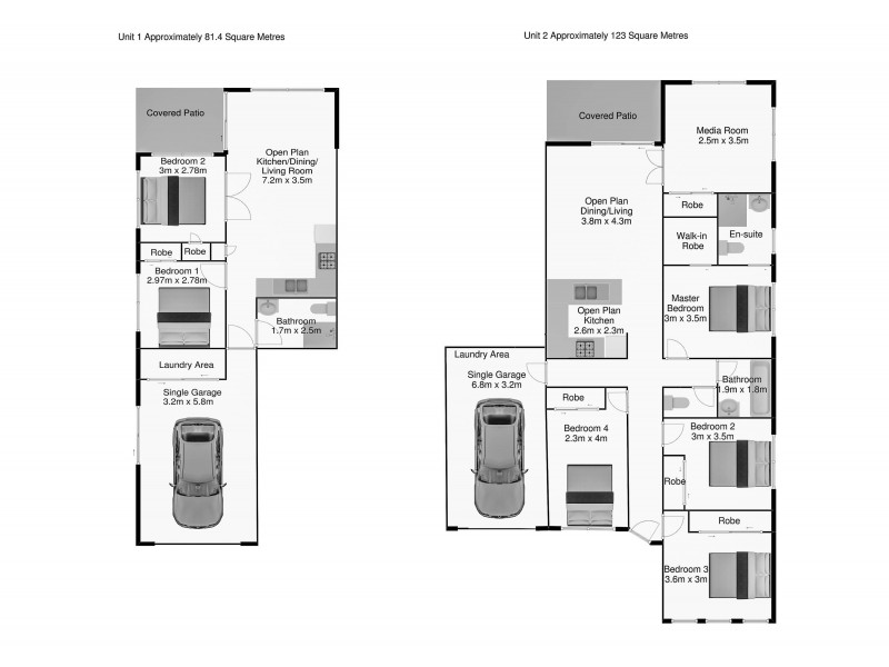 2/8 Jillaine Street, Everton Hills QLD 4053 Floorplan