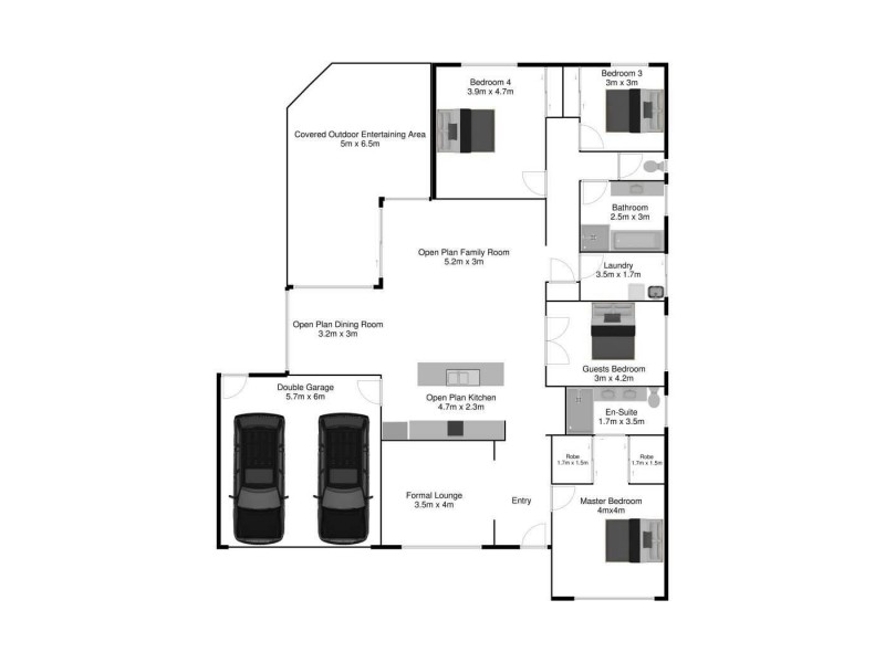 5 Mayfair Place, Moggill QLD 4070 Floorplan