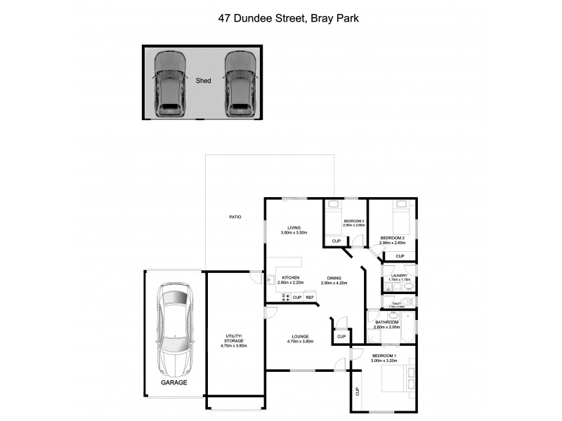 47 Dundee Street, Bray Park QLD 4500 Floorplan