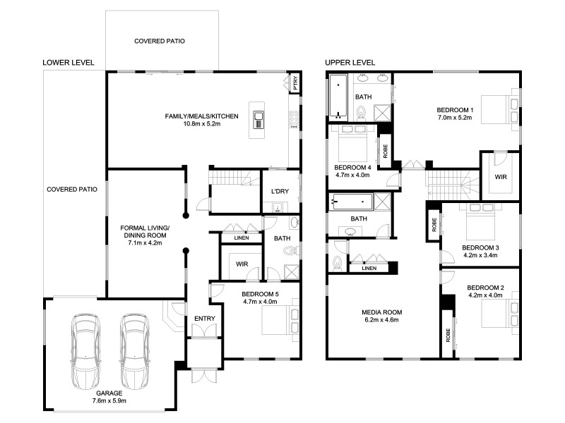 34 Rise Place, Moggill QLD 4070 Floorplan