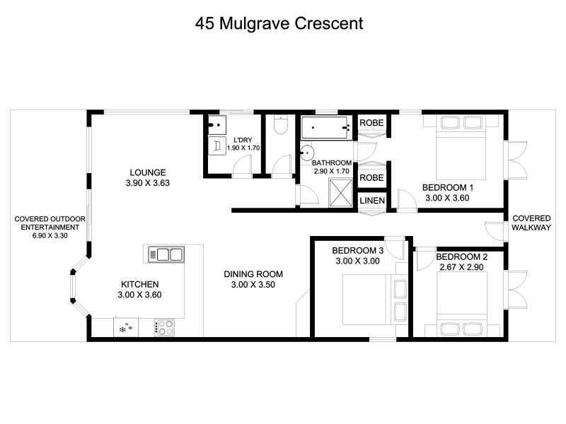 54 Mulgrave Crescent, Forest Lake QLD 4078 Floorplan