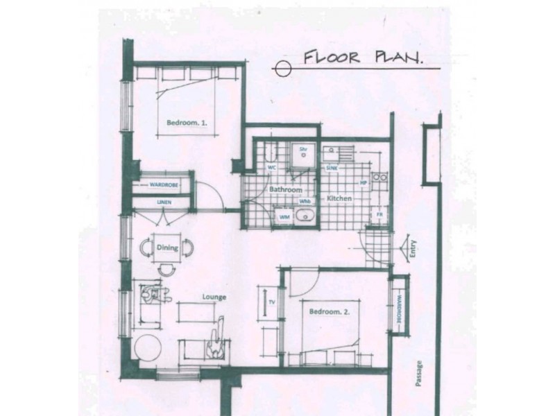 508/301 Ann Street, Brisbane City QLD 4000 Floorplan