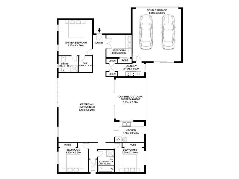 30 Ashford Circuit, Petrie QLD 4502 Floorplan