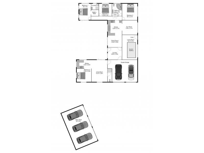 156 Warner Road, Warner QLD 4500 Floorplan