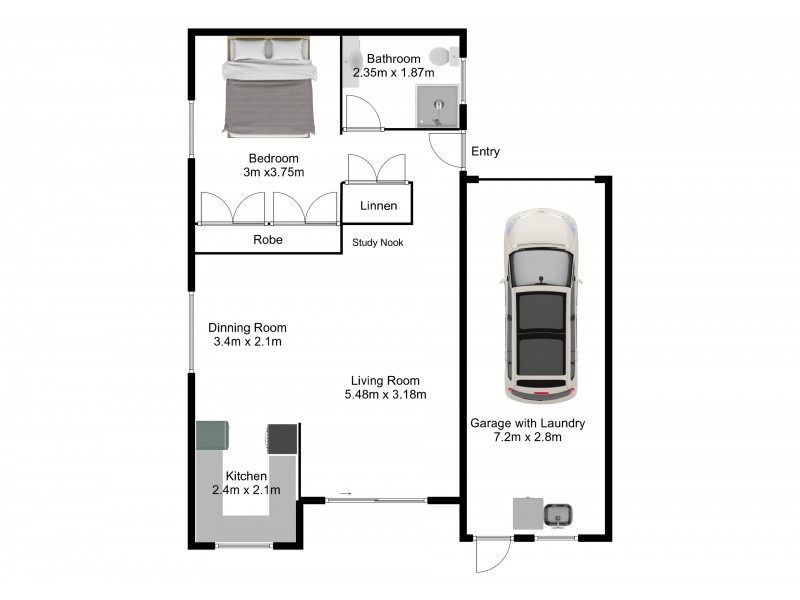 2/62 Hamilton Road, Moorooka QLD 4105 Floorplan