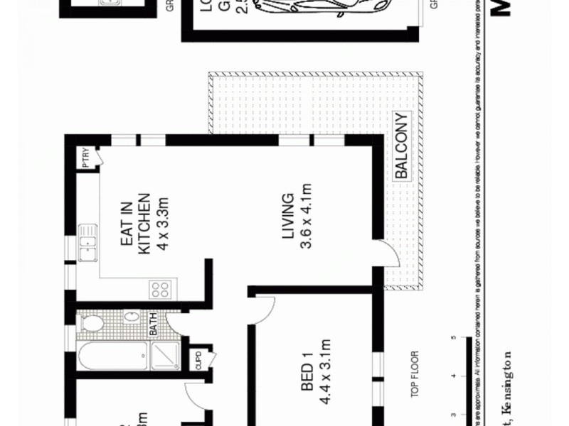 3/56 Boronia Street, Kensington NSW 2033 Floorplan