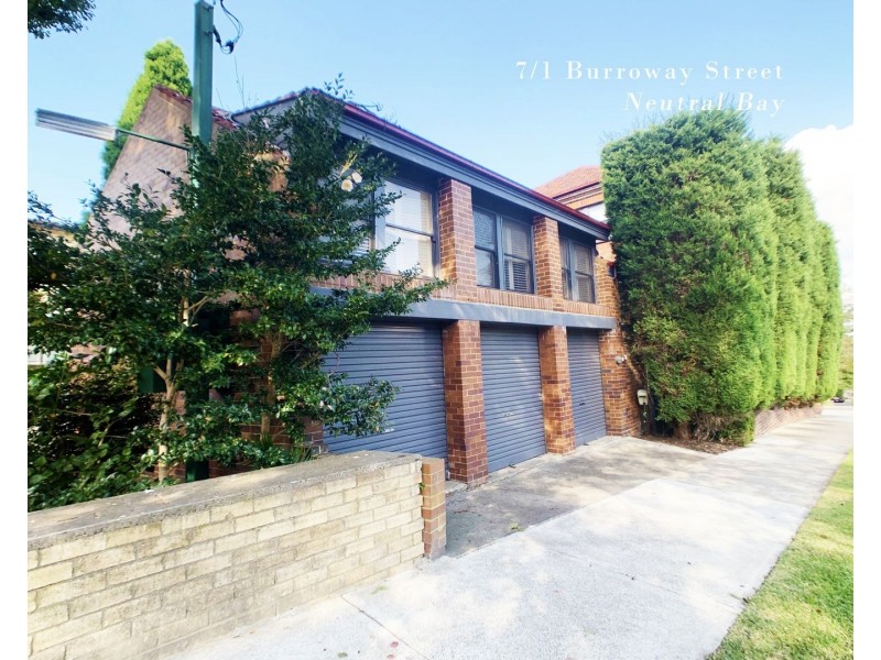 7/1 Burroway Street, Neutral Bay NSW 2089
