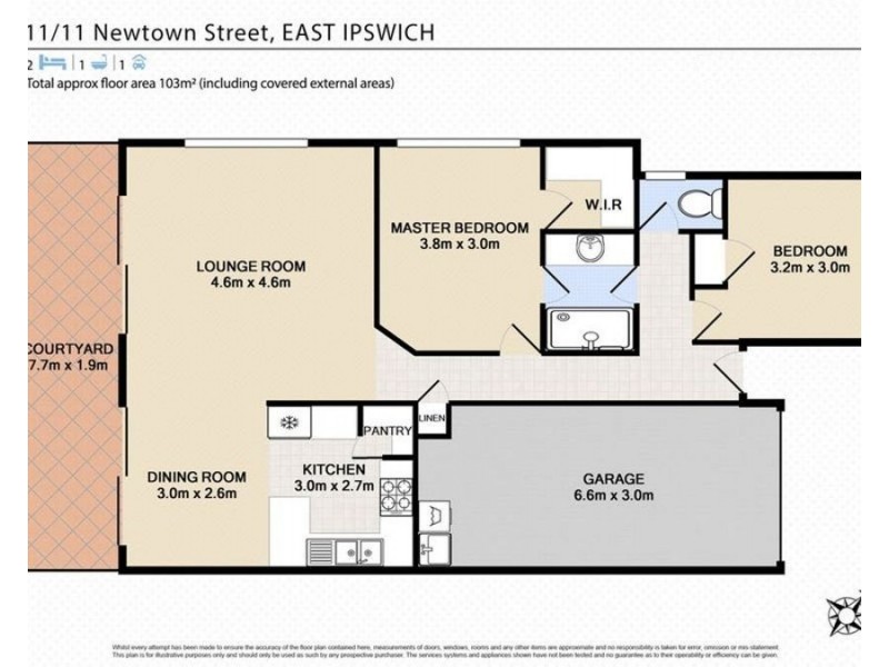 11/11 Newtown Street, East Ipswich QLD 4305