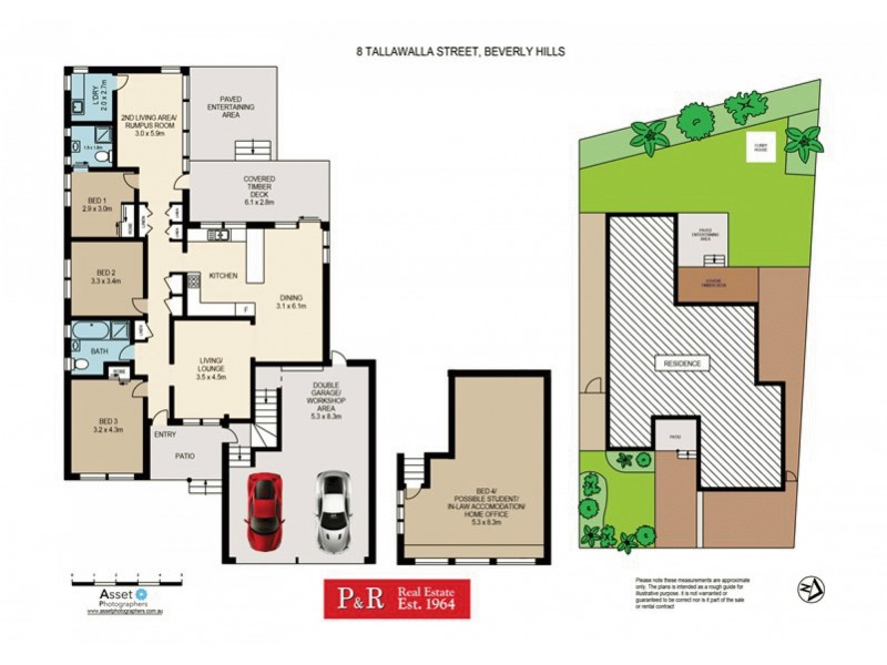 8 TALLAWALLA STREET, BEVERLY HILLS, NSW 2209, Beverly Hills NSW 2209 Floorplan