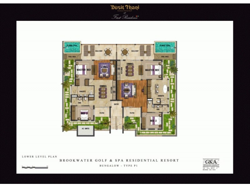 1 Tournament Drive, Brookwater QLD 4300 Floorplan