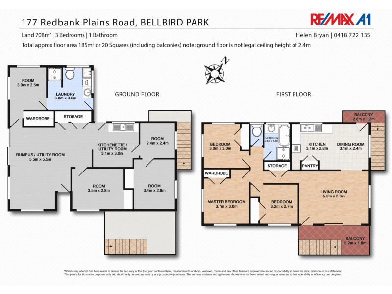 177 Redbank Plains Road, Bellbird Park QLD 4300 Floorplan