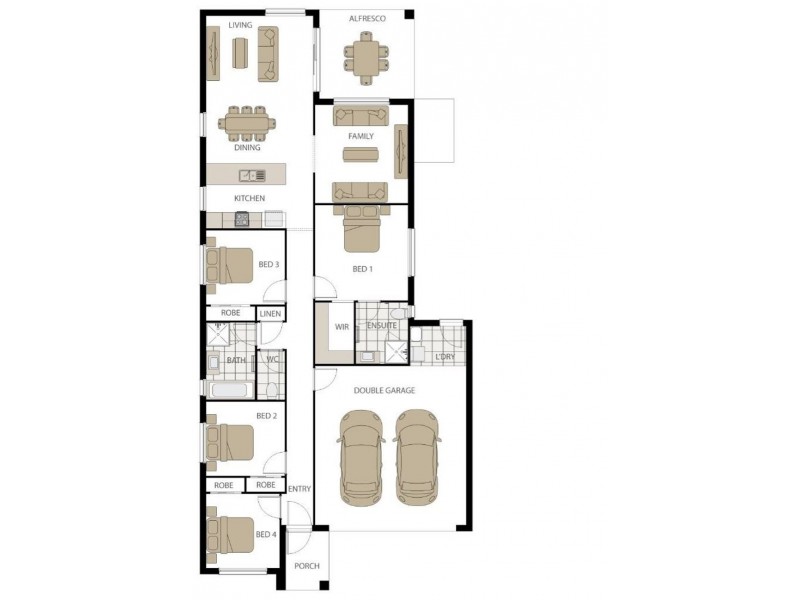 Redbank Plains QLD 4301 Floorplan