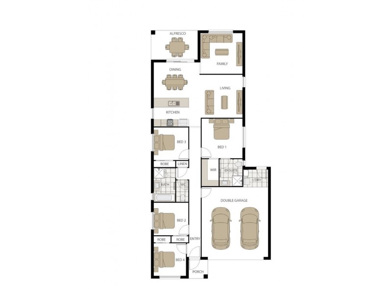 Logan Reserve QLD 4133 Floorplan
