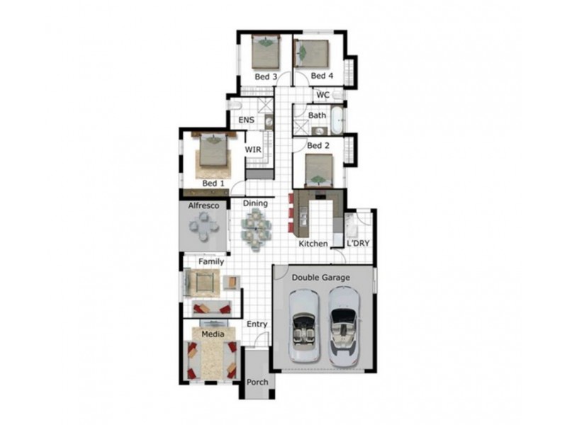 Bellbird Park QLD 4300 Floorplan