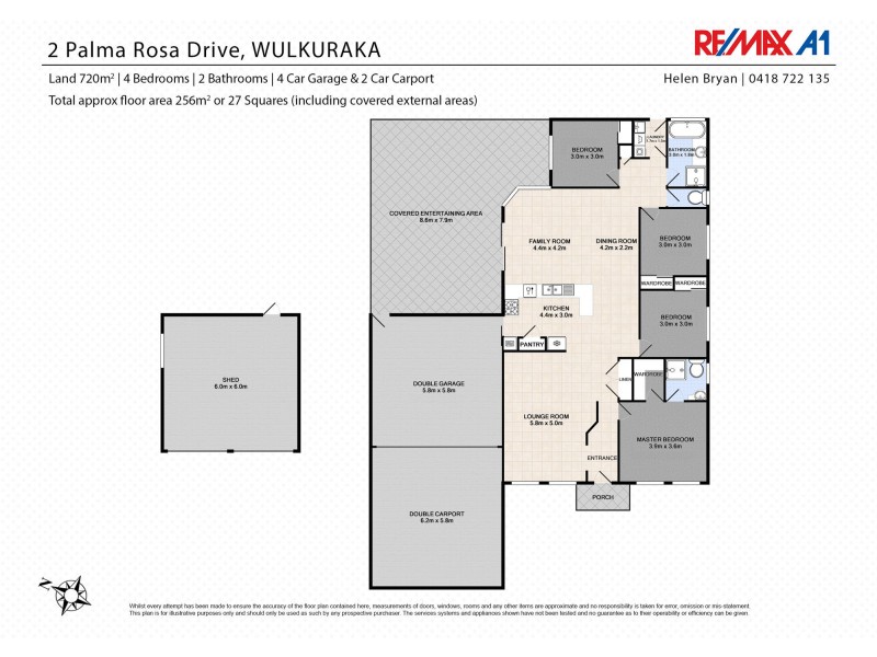 2 Palma Rosa Drive, Wulkuraka QLD 4305 Floorplan