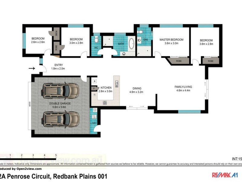 42 A PENROSE CIRCUIT, Redbank Plains QLD 4301 Floorplan