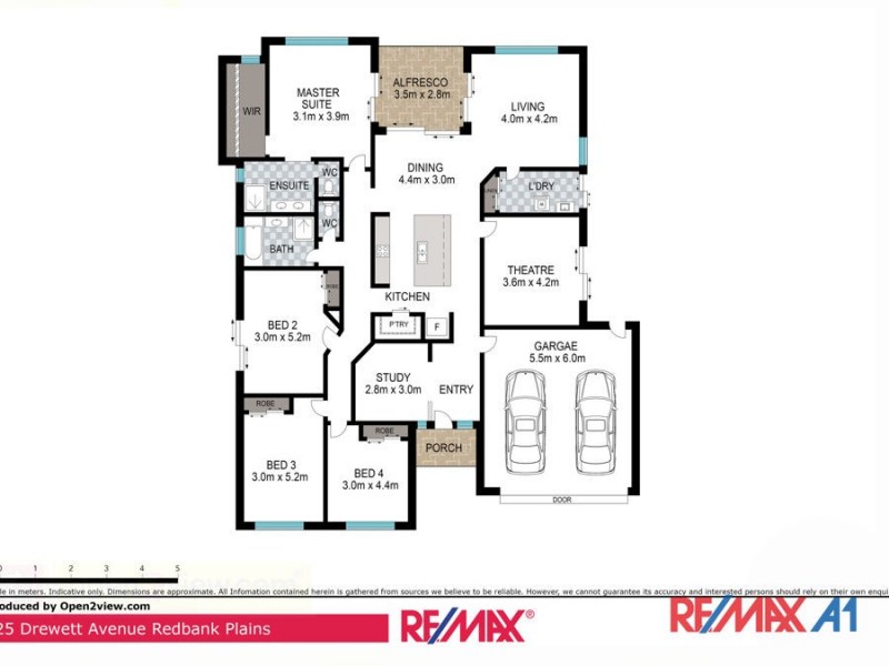 25 DREWETT AVENUE, Redbank Plains QLD 4301 Floorplan