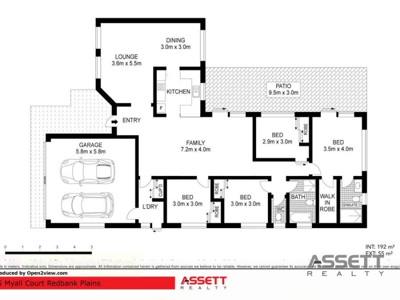 5 Myall Court, Redbank Plains QLD 4301 Floorplan