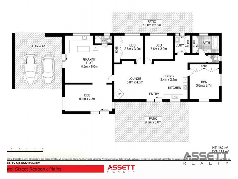 9 Carol Street, Redbank Plains QLD 4301 Floorplan