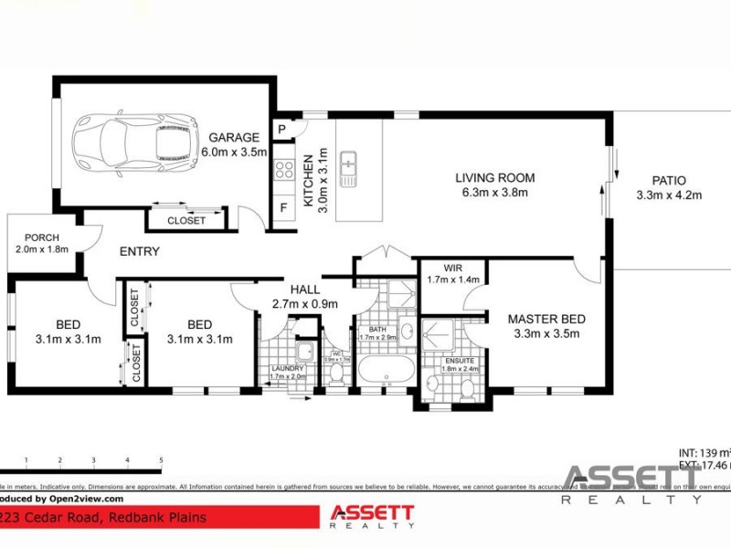 223 Cedar Road, Redbank Plains QLD 4301 Floorplan
