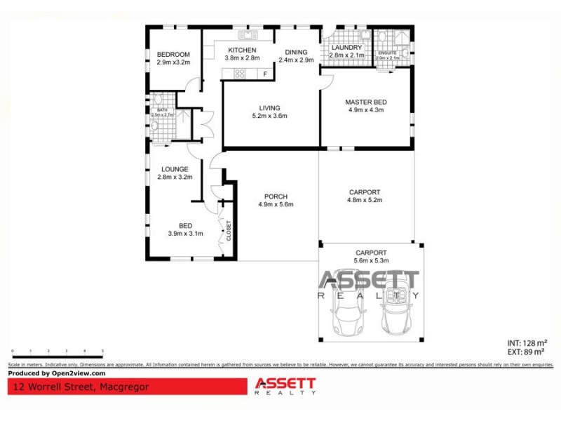 12 Worrell Street, Macgregor QLD 4109 Floorplan