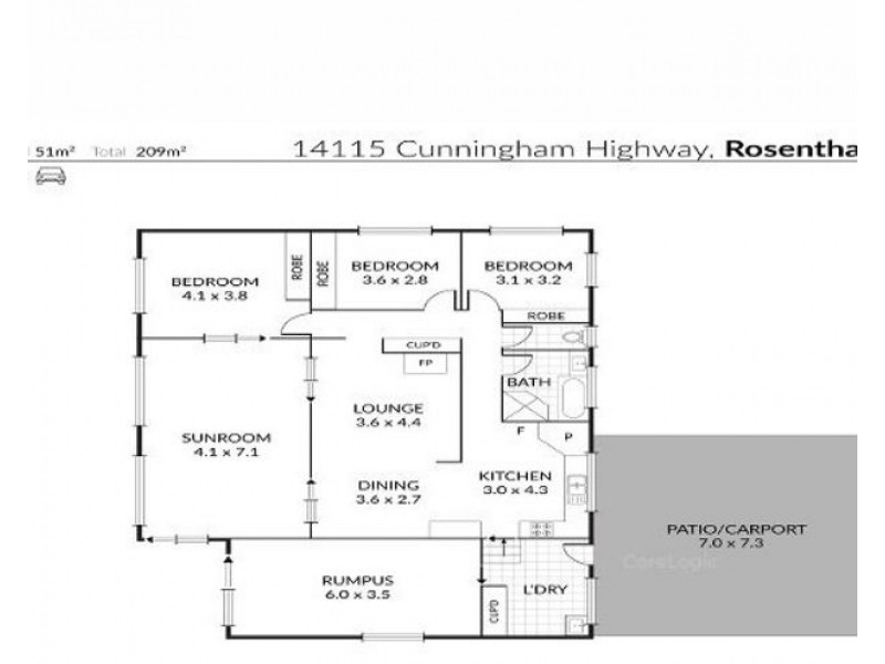 14115 Cunningham Highway, Rosenthal Heights QLD 4370