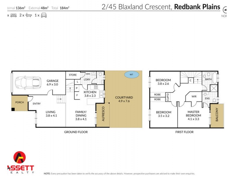 2/45 Blaxland Crescent, Redbank Plains QLD 4301