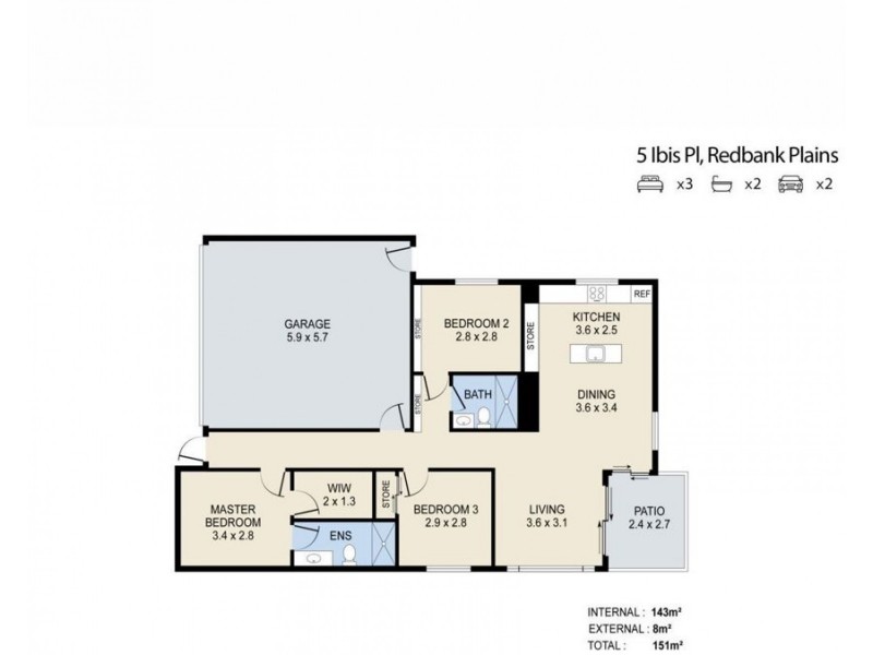 5 IBIS PLACE, Redbank Plains QLD 4301