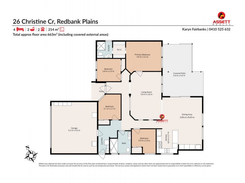 26 CHRISTINE CRESCENT, Redbank Plains QLD 4301